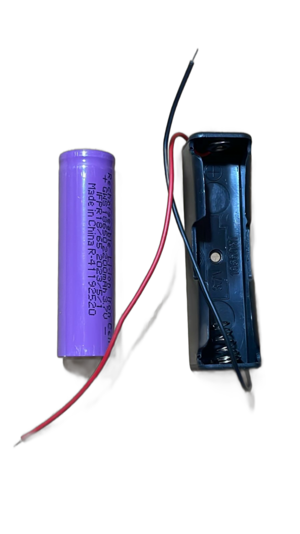 Li-ion Battery Set (3.7V 2200mAh with Holder)