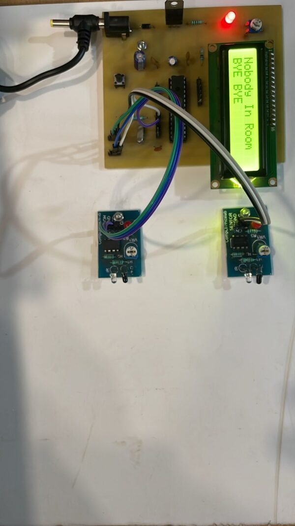 Bidirectional Visitor Counter Using IR Sensor and ATmega328