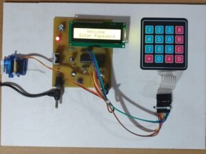 Door Lock Using Keypad and Atmega328