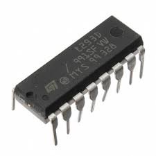 L293D: Dual H-Bridge Motor Driver IC