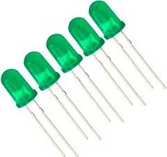 Green LED(5mm): Compact and Vibrant Illumination