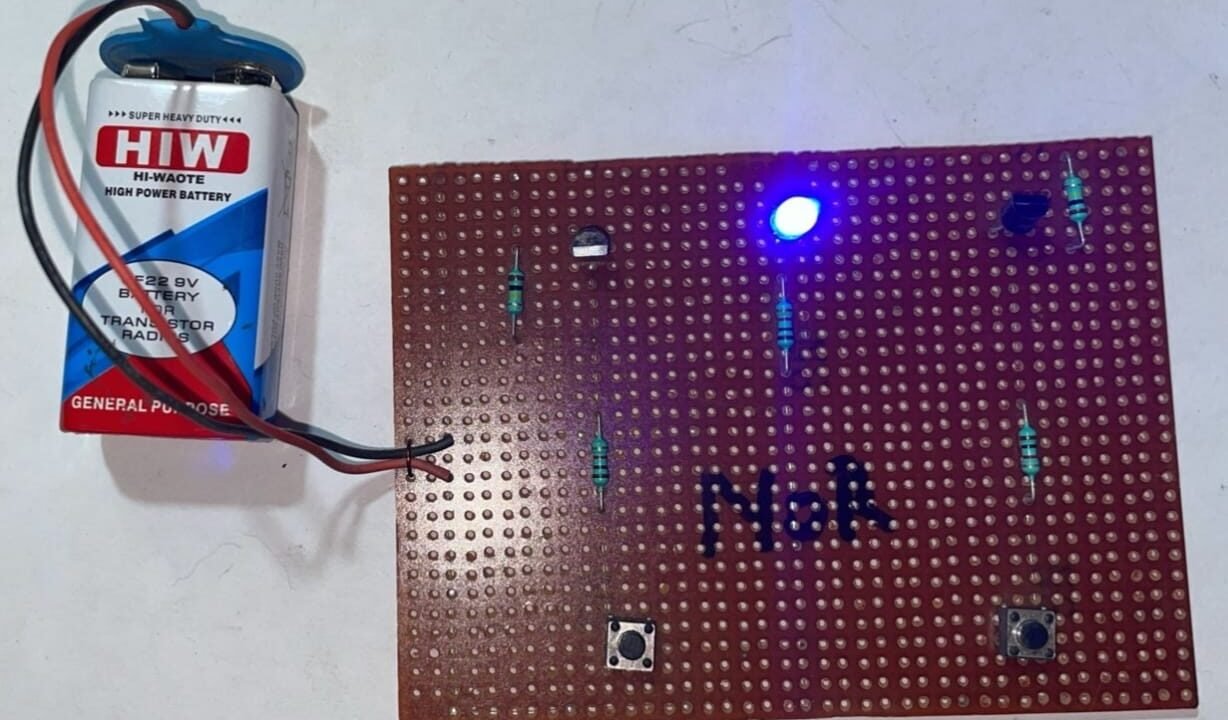 NOR Gate Mini Project