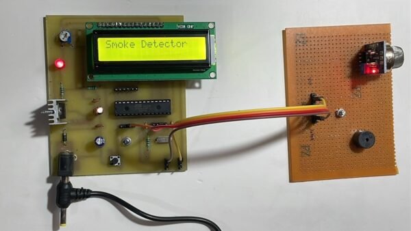 Smoke Detector System using MQ135 and ATmega328