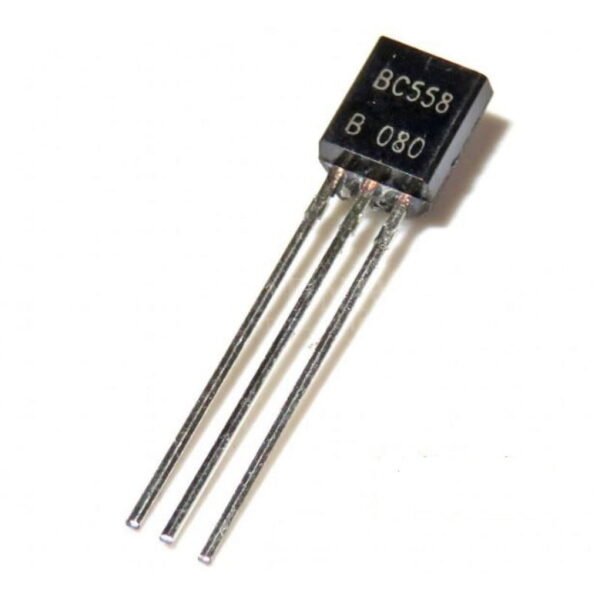 BC558: PNP Bipolar Junction Transistor for Analog and Switching Applications