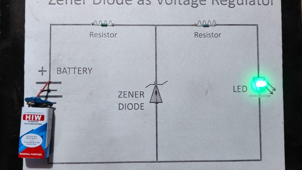 Zener Diode as Voltage Regulator