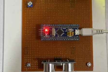 Distance Measurement using Ultrasonic Sensor and STM32