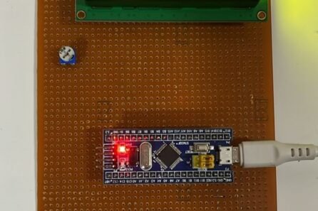 Temperature and Humidity Monitor using DHT11 and STM32