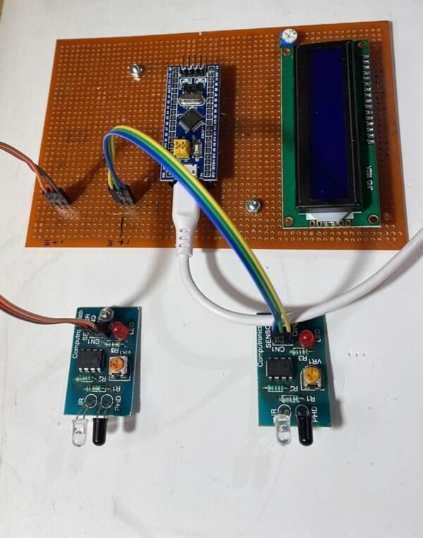 Bidirectional Visitor Counter Using IR Sensor and STM32