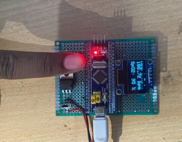 Heart rate and SP02 Detection using STM32 and MAX30100 (1)