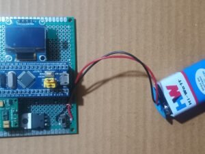 Heart rate and SP02 Detection using STM32 and MAX30100