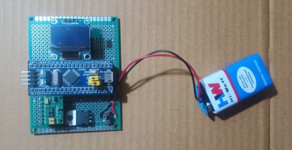 Heart rate and SP02 Detection using STM32 and MAX30100