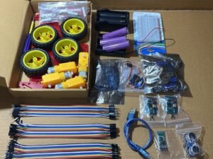 Robotic Kit with Arduino Uno and Sensors