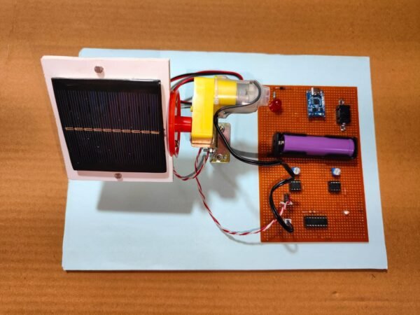 Single Axis Solar Tracking System using IC555 and LDR (1)