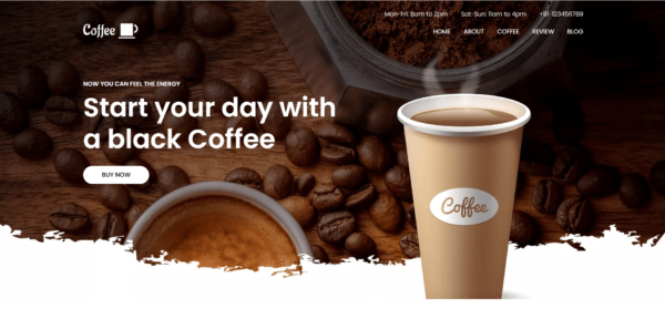 Coffee Shop Website