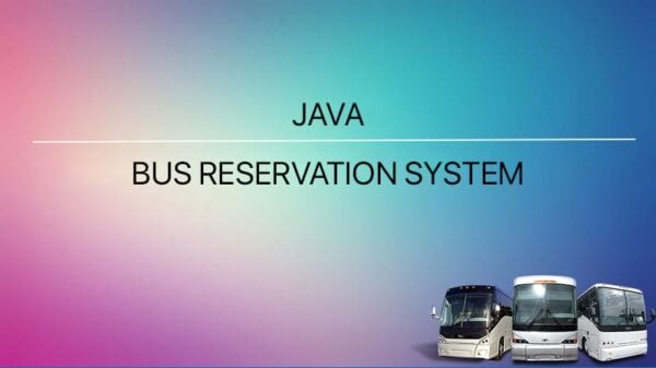 Bus Reservation Management System