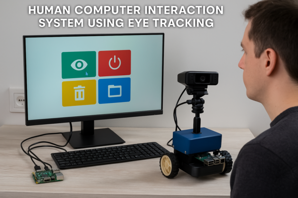 Human Computer Interaction System using Eye Tracking with Raspberry Pi 5