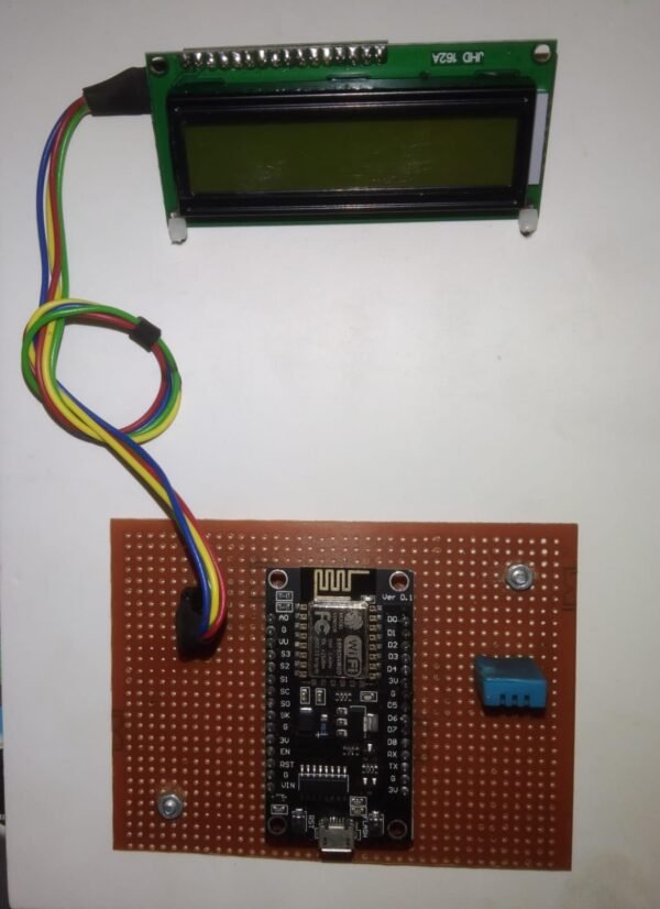 Temperature and Humidity Monitor using DHT11 and  NodeMCU