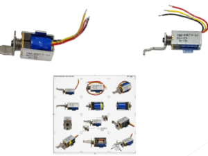 Push-Pull Metal DC 12V Solenoid Electromagnet TDS-KN07 A-50 (Pack of 10)
